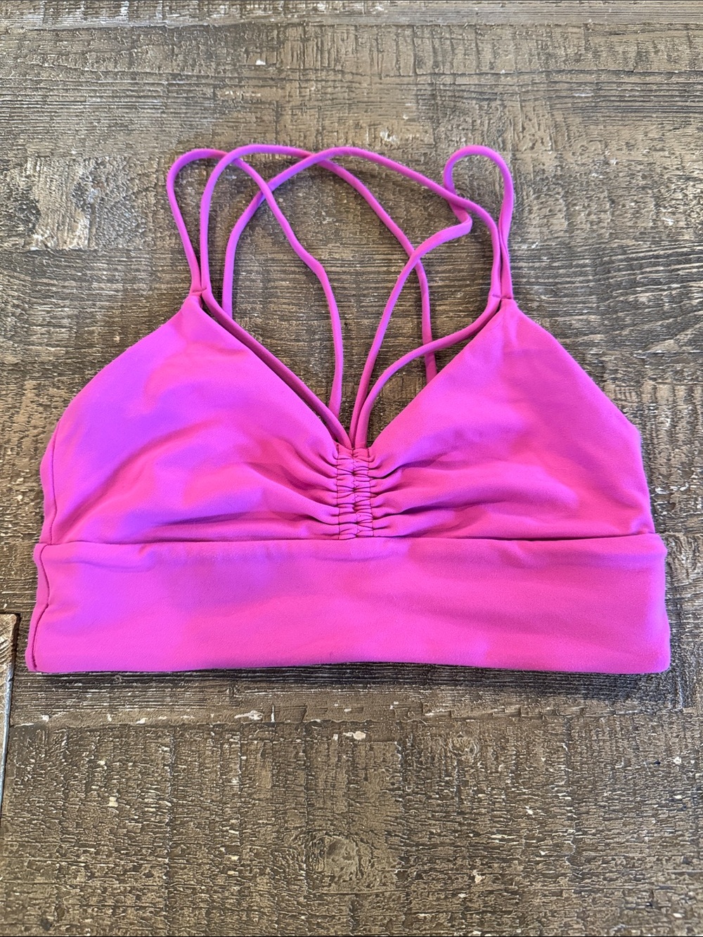 Lululemon bra in pow pink
